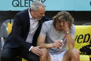 Alex Corretja Stefanos Tsitsipas Mutua Madrid Open 2019