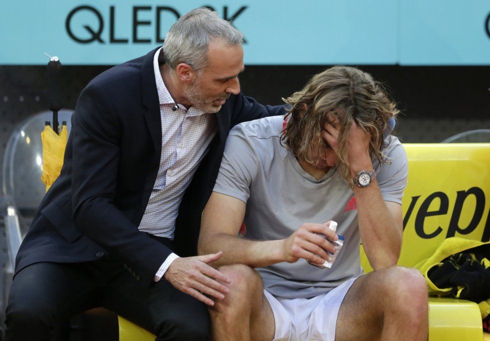 Alex Corretja Stefanos Tsitsipas Mutua Madrid Open 2019