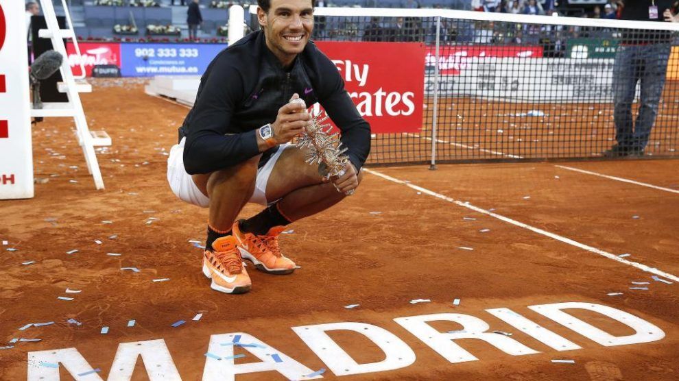 Jugadores con más títulos Mutua Madrid Open