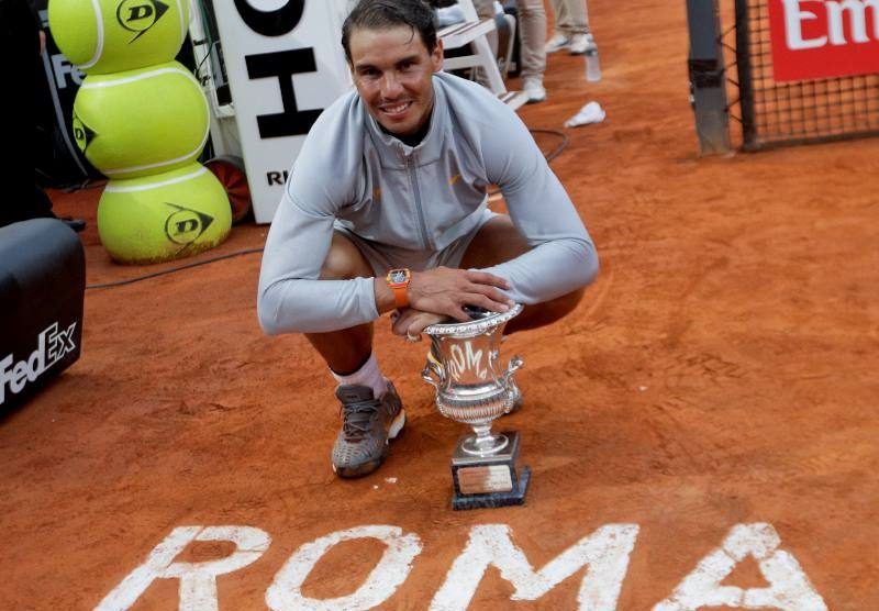 Jugadores más títulos Masters 1000 Roma
