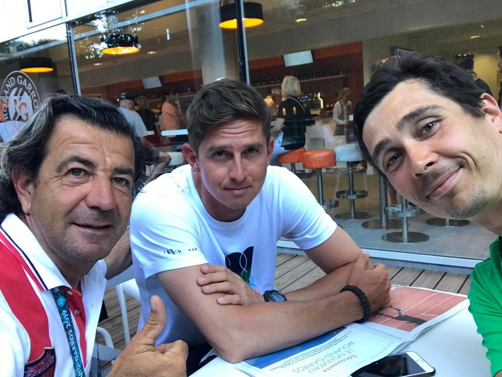 Sergio Sabadello sobre Khachanov: `Karen está listo para hacer grandes cosas´ 2 Sabadello, Andreev y Kunitsyn en Roland Garros