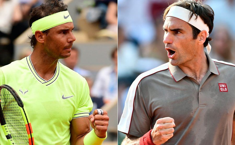 Nadal y Federer Roland Garros