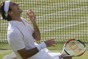 Roger Federer jugador con más racha de títulos sobre hierba