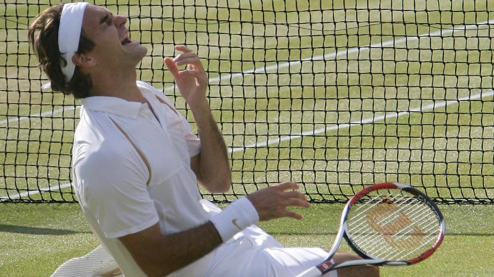 Roger Federer jugador con más racha de títulos sobre hierba