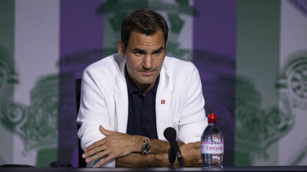 Roger Federer rueda de prensa Wimbledon 2019