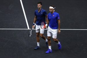 Cara a cara Novak Djokovic y Roger Federer