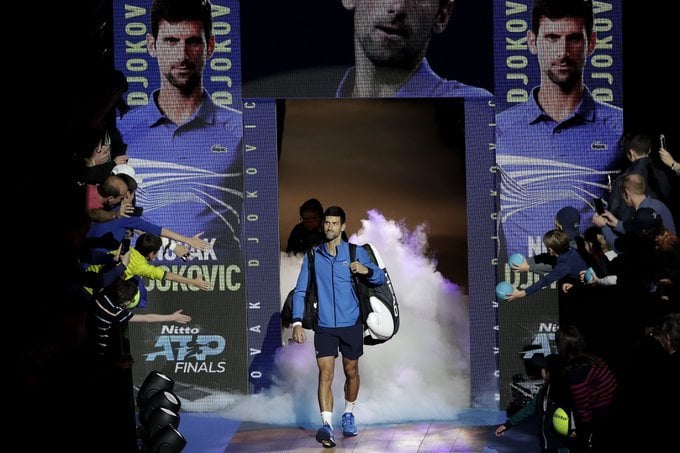 Djokovic Berrettini Nitto ATP Finals 2019