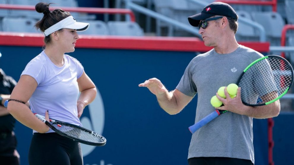 Sylvain Bruneau declaraciones Bianca Andreescu