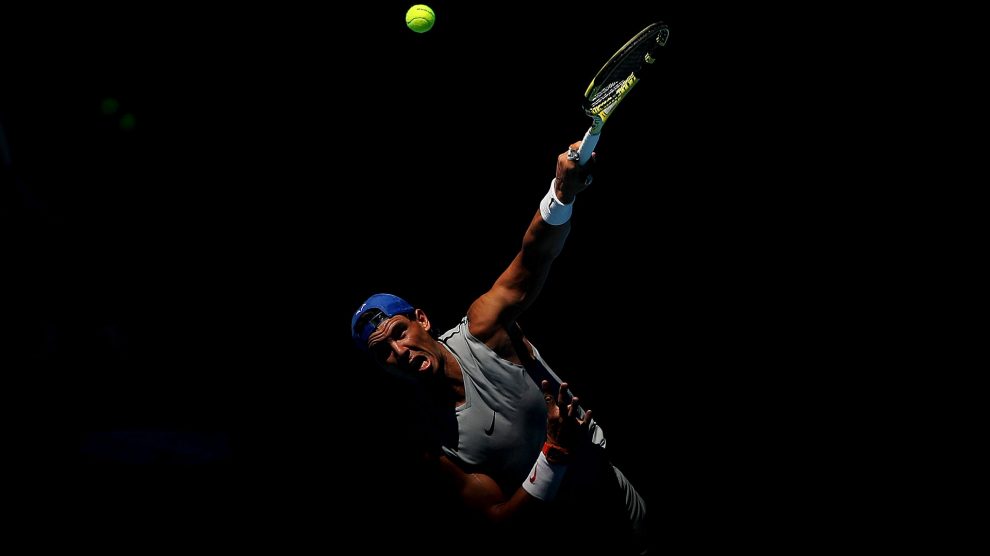 Números Rafael Nadal servicio