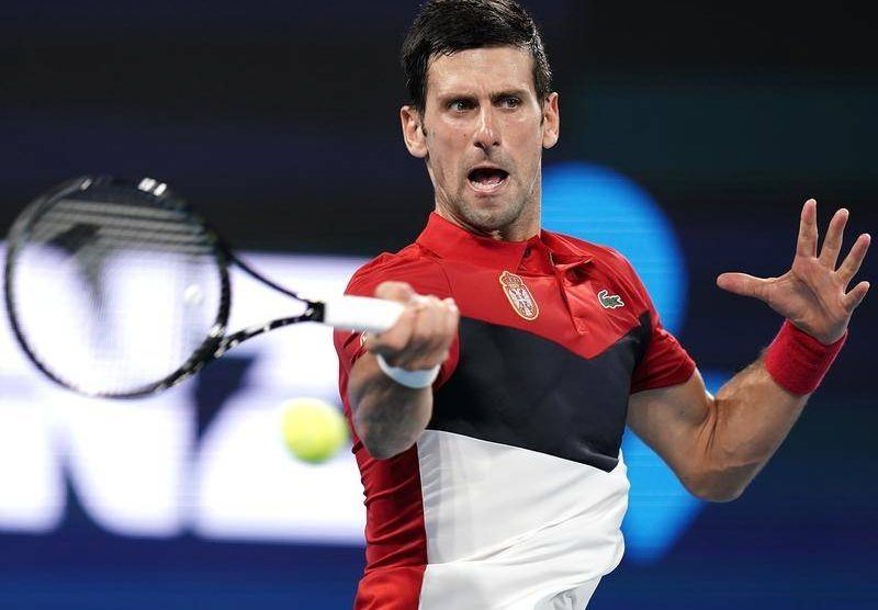 Djokovic Monfils ATP Cup 2020