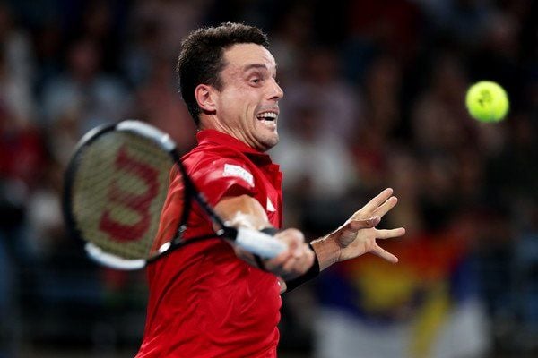 Bautista Feliciano Lopez Australian Open 2020