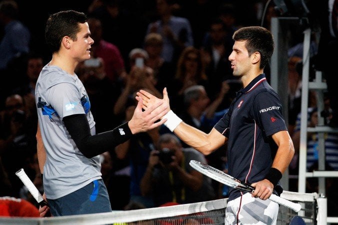 Djokovic Raonic Australian Open 2020