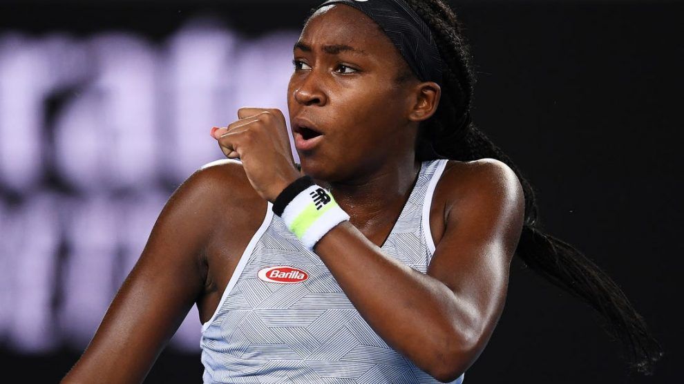 Gauff Osaka Australian Open 2020