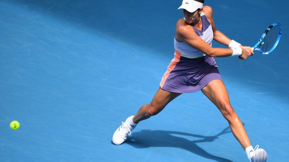 Muguruza Bertens Australian Open 2020