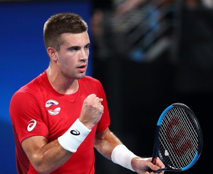 Thiem Coric ATP Cup 2020