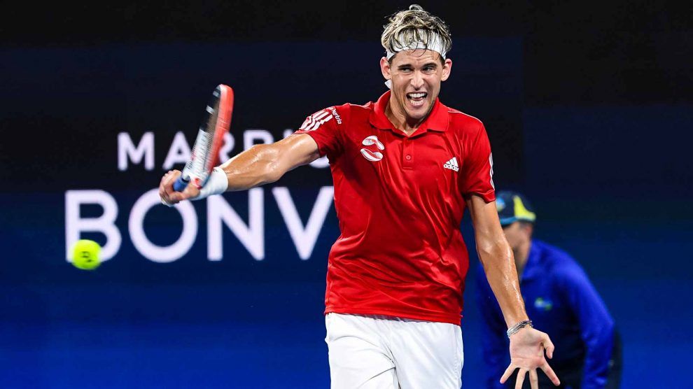 Thiem doblega a Schwartzman y Austria se queda con la eliminatoria 6 Thiem Schwartzman ATP Cup 2020