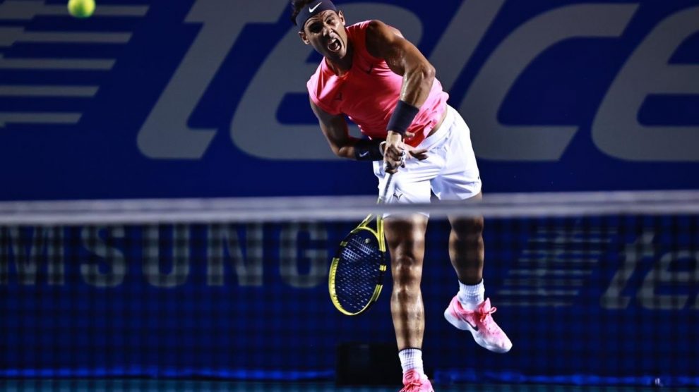 Un paseo por la playa para Rafael Nadal; jugará semifinales ante Dimitrov - Nadal Kwon ATP Acapulco 2020
