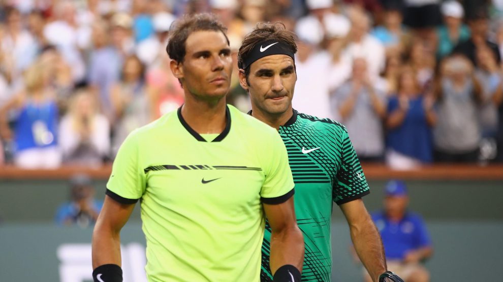 Efemérides 15 de marzo Federer Nadal Indian Wells