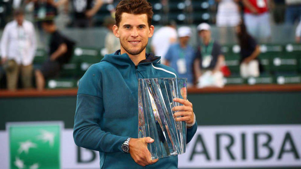 Efeméride 17 de marzo Dominic Thiem Indian Wells