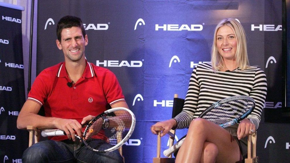 Djokovic borracho directo Sharapova