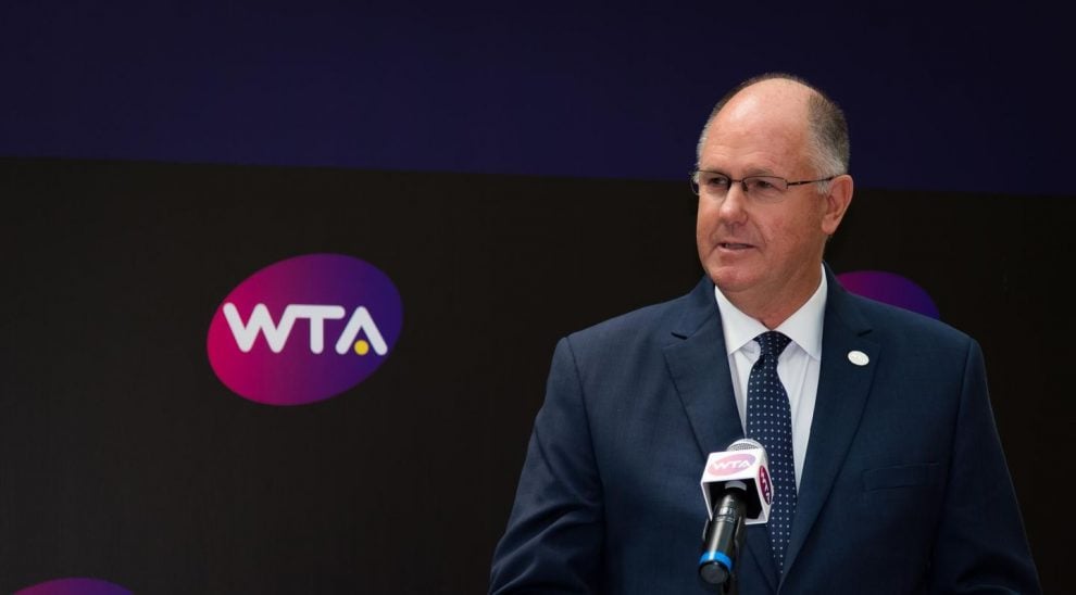 Presidente WTA declaraciones 2020