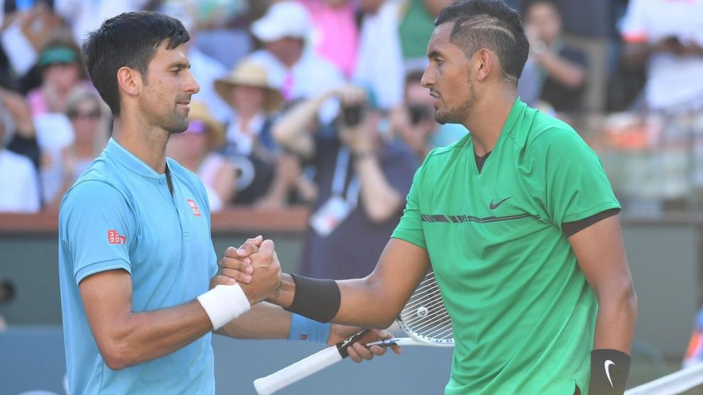 Kyrgios descalificación Djokovic