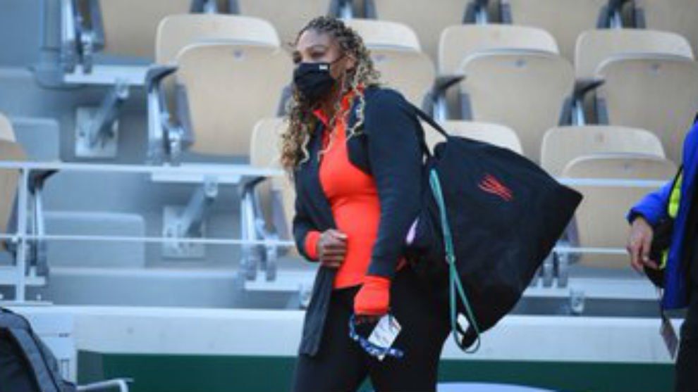 Serena baja Roland Garros