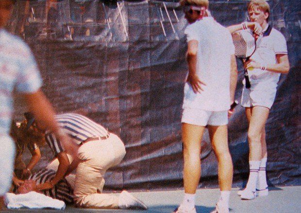 Muerte juez de línea tenis