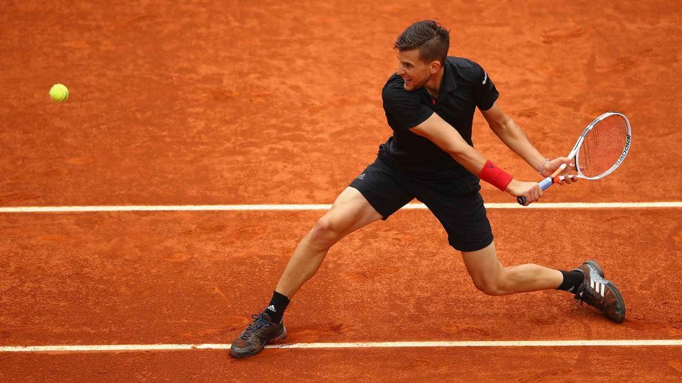 Thiem Zverev bajas Roma