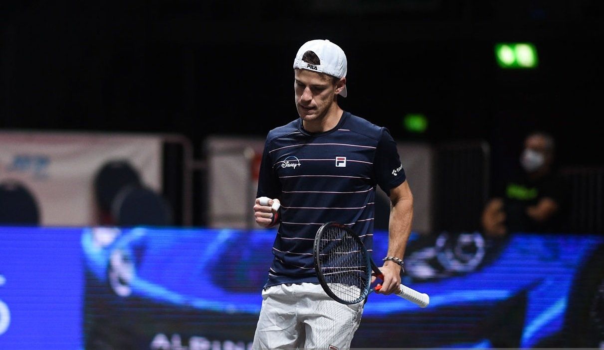 Diego Schwartzman camina por la cornisa pero avanza a semis en Colonia - Diego Schwartzman Davidovich Colonia