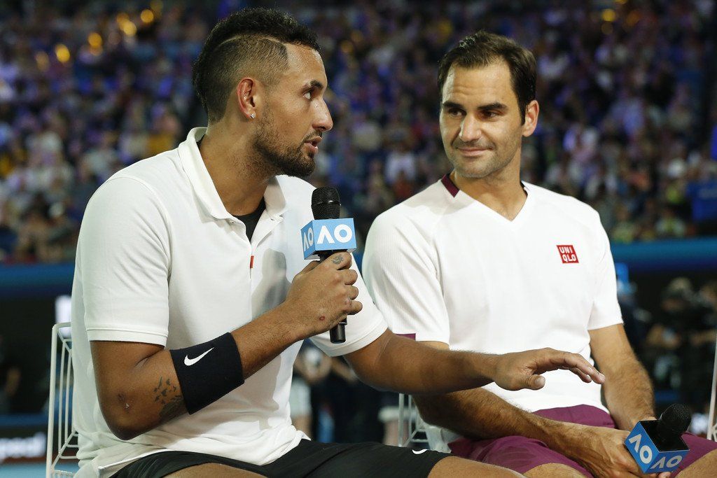 Kyrgios Federer