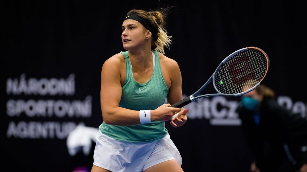 Sabalenka Sorribes WTA Ostrava