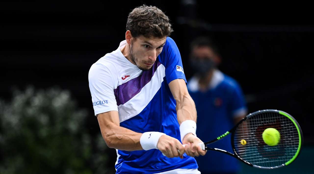 Carreño derrota a Gaston en su debut en París-Bercy