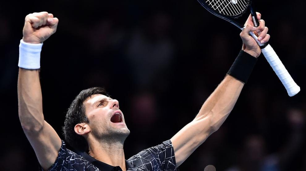 Djokovic media day londres