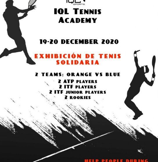 Exhibición IQL tennis Academy