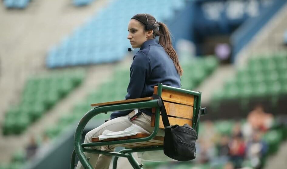 como ser arbitro de tenis