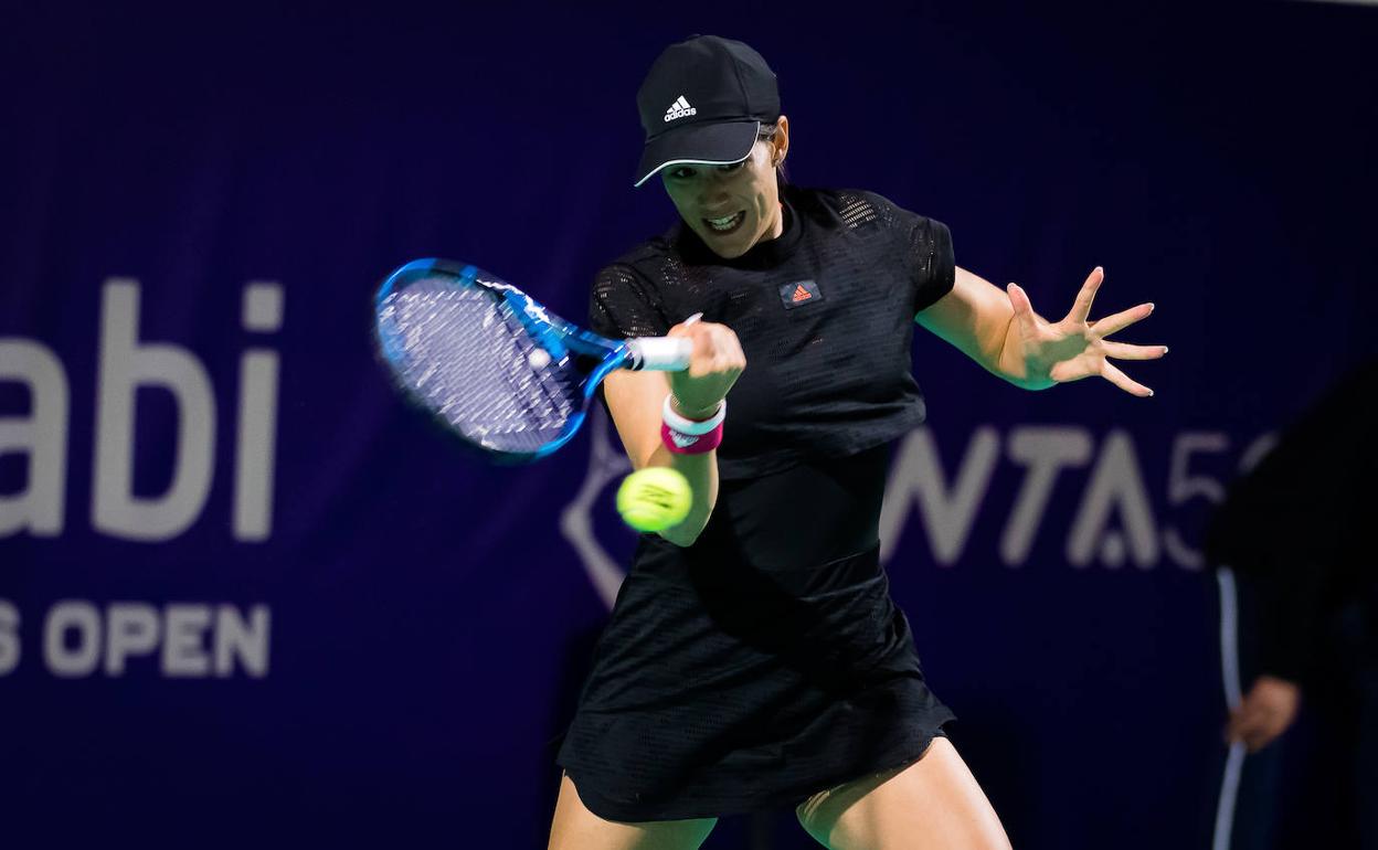 Muguruza declaraciones Mladenovic Abu Dhabi