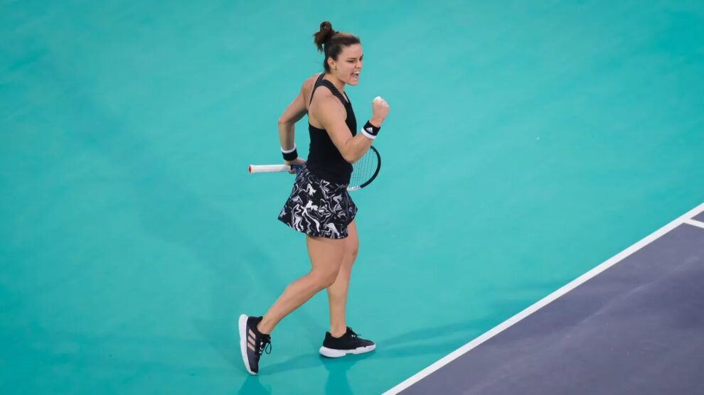 Sakkari Muguruza Abu Dhabi 2021
