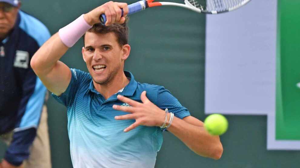 estadística derecha thiem 2019