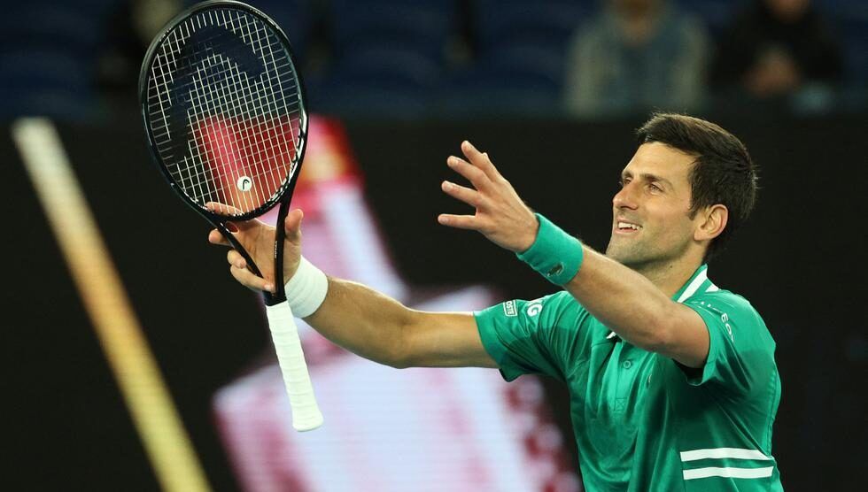 Djokovic lesión Fritz Open Australia 2021