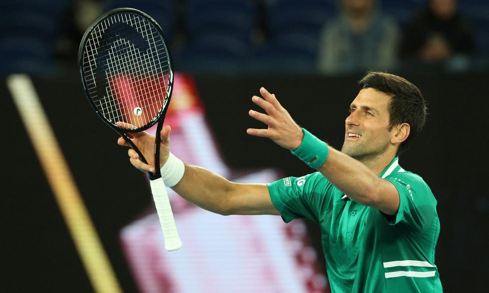 Djokovic lesión Fritz Open Australia 2021