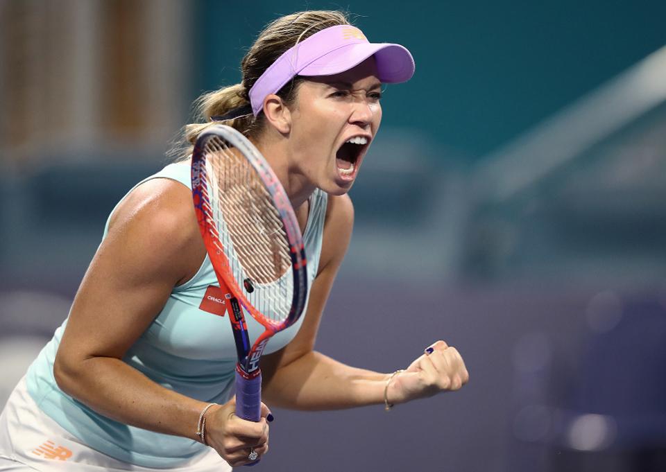 Collins muestra su valía eliminando a Pliskova