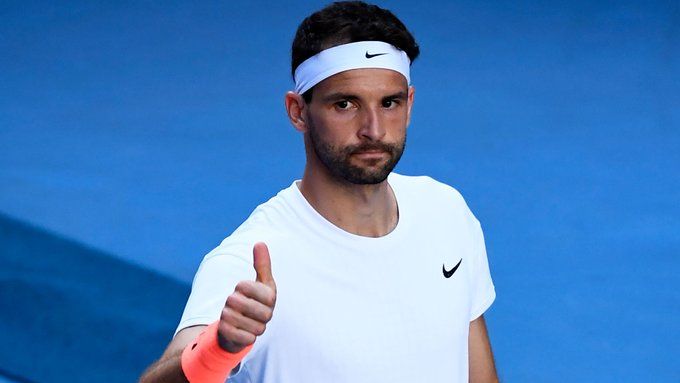 dimitrov octavos final open australia
