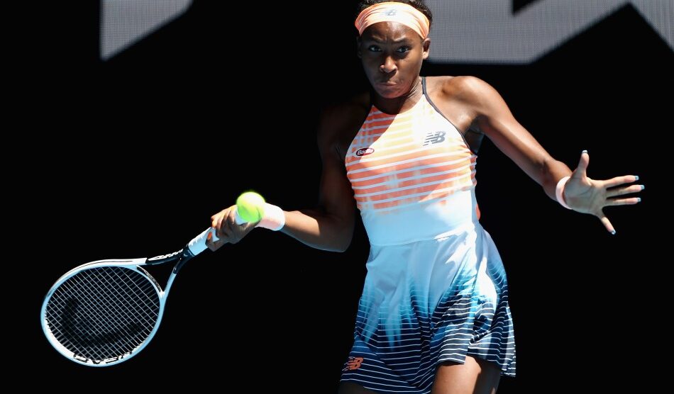 Gauff Teichmann Australian Open 2021