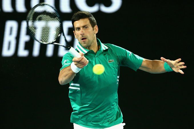 Djokovic Chardy Australia Open 2021