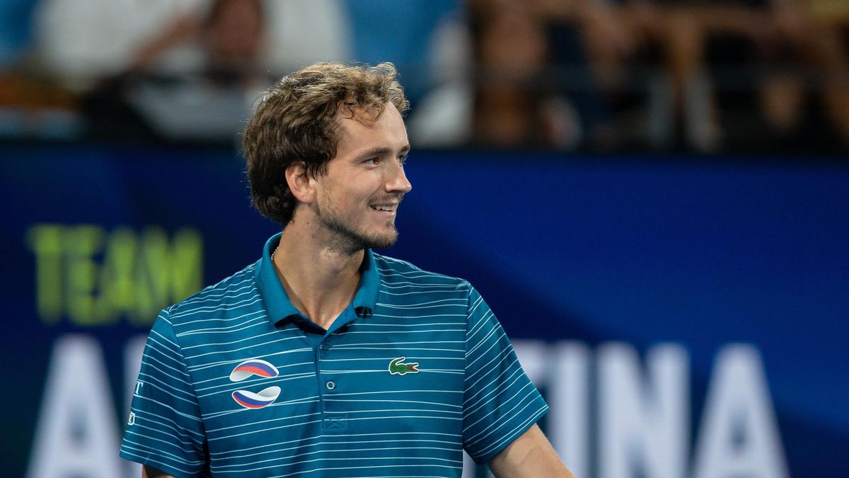 Medvedev Nishikori ATP Cup 2021