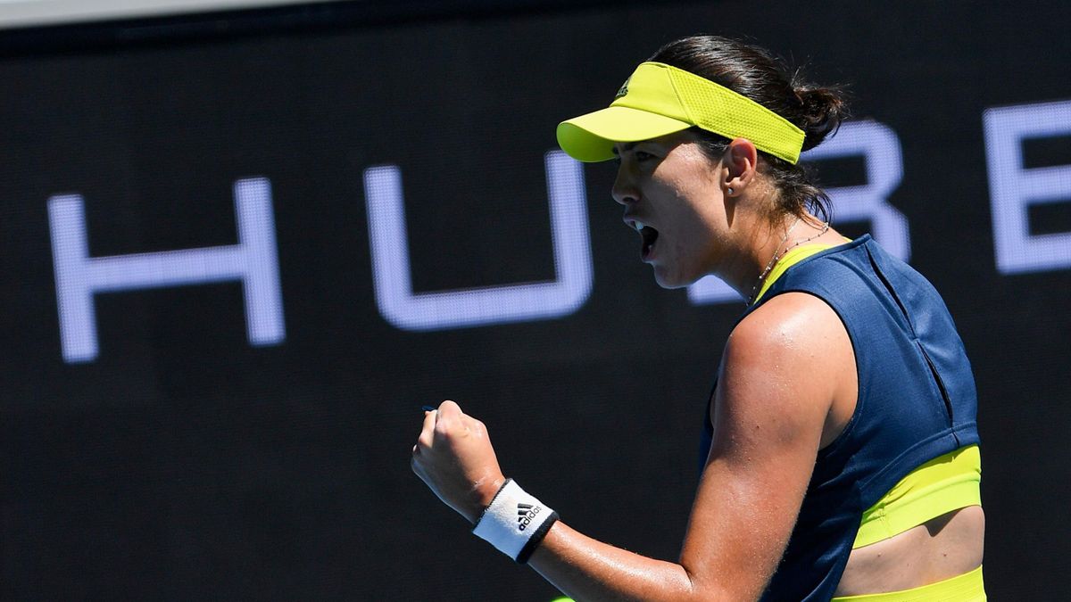 Muguruza: “Ganar rápido con tanto calor es gratificante”