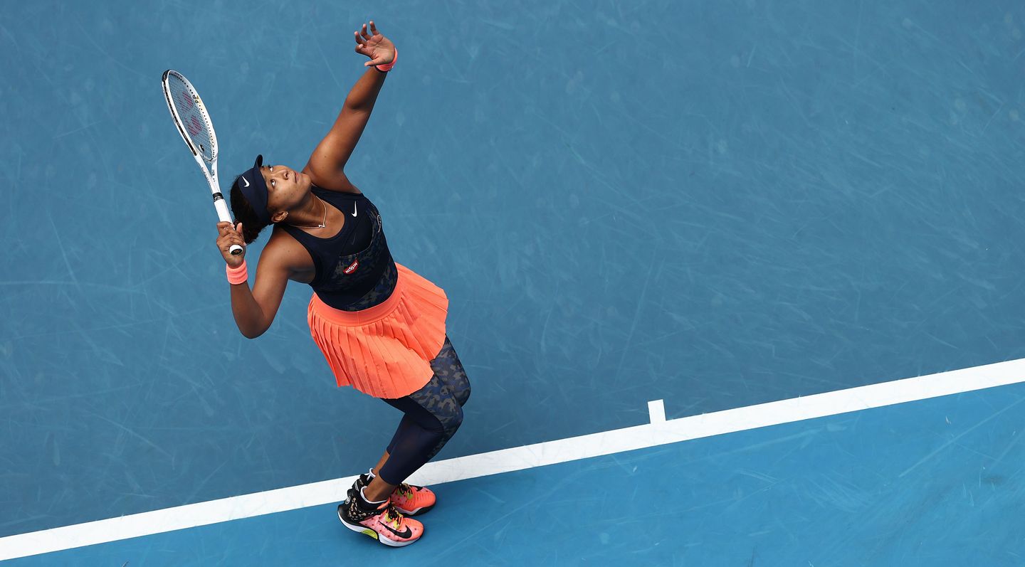 Naomi Osaka va como un avión a tercera ronda