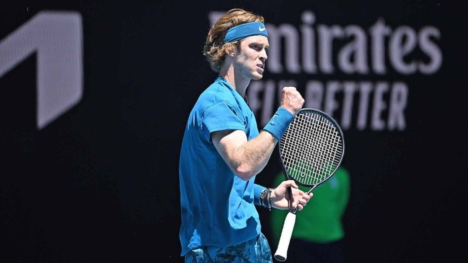 Rublev Monteiro Australian Open 2021