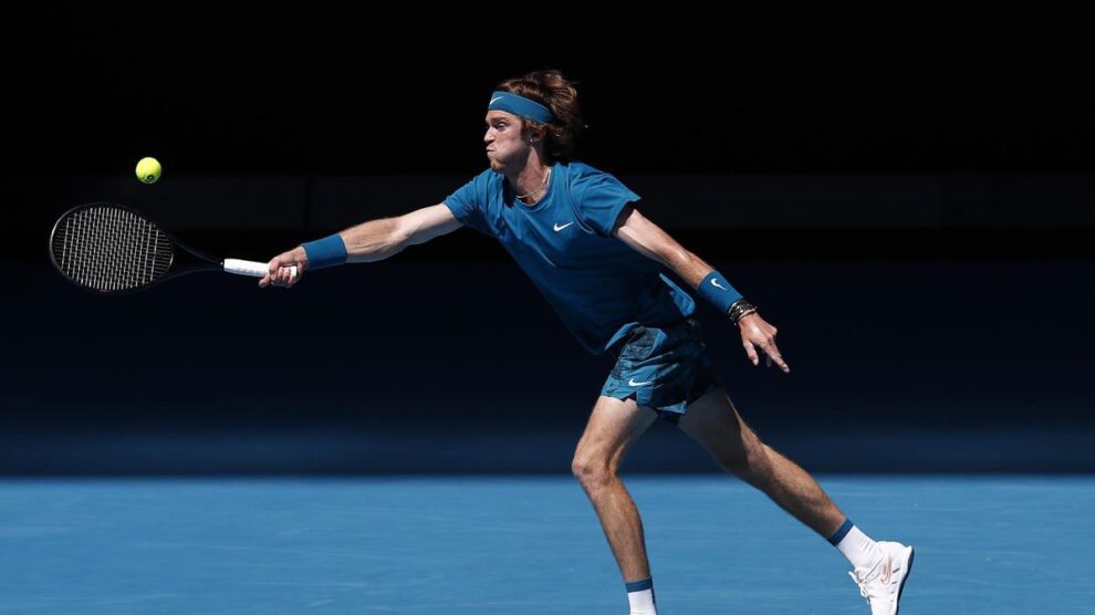 Rublev Hanfmann Australian Open 2021